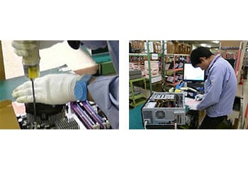 Made in Japan 安心の国内生産で、高品質の製品を素早く納品