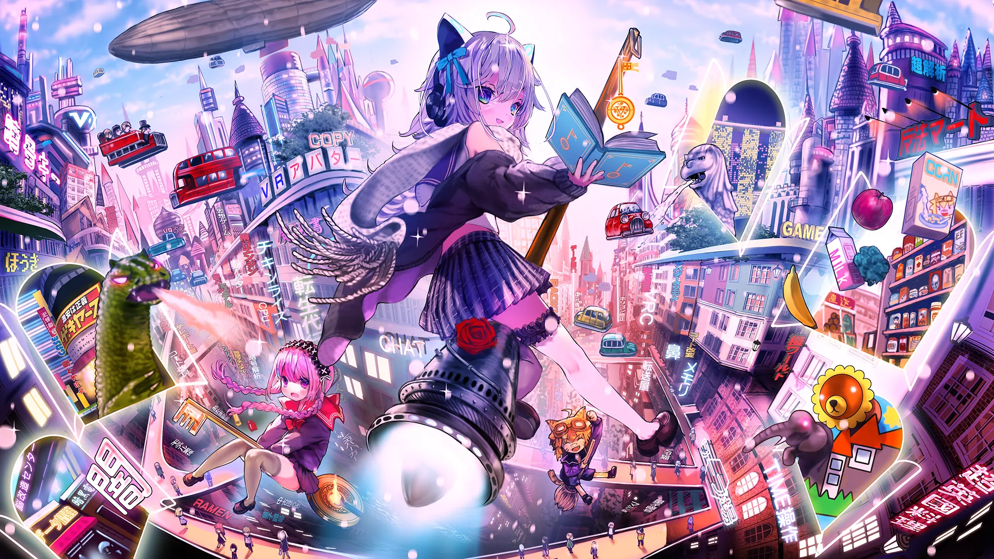 Vket メインビジュアルイラスト