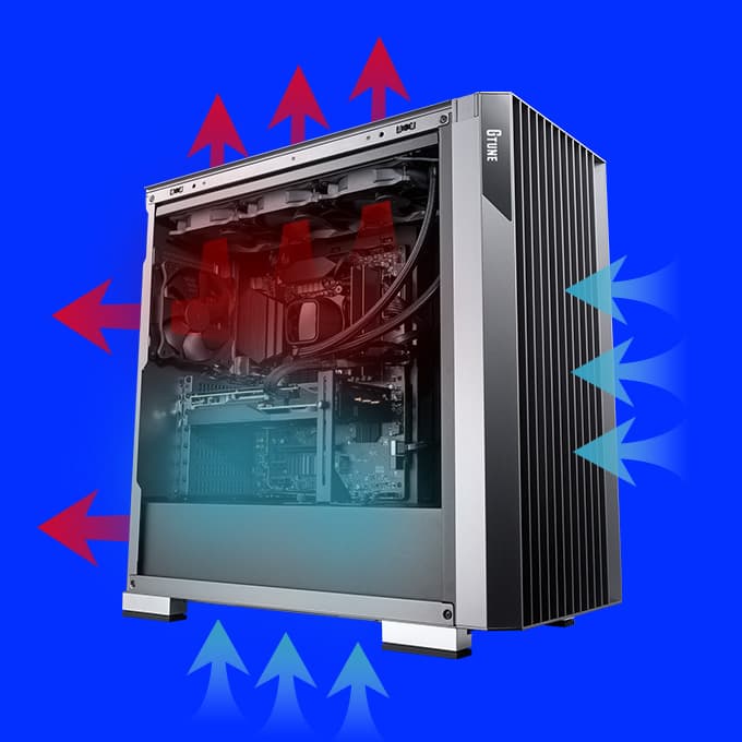 快適な長時間プレイを可能にする強化された冷却性能`