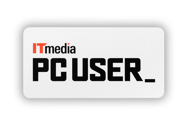 PC USERステッカー 白