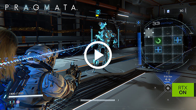 GeForce RTX 50 シリーズで『PRAGMATA』を体験しよう。