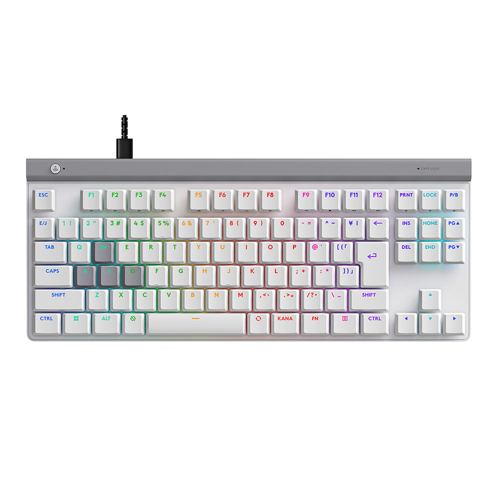 Logicool G515 RAPID TKL / 有線薄型アナログゲーミングキーボード ホワイト