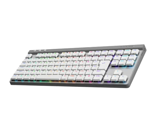 G515 LIGHTSPEED TKL ワイヤレス薄型ゲーミングキーボード ホワイト