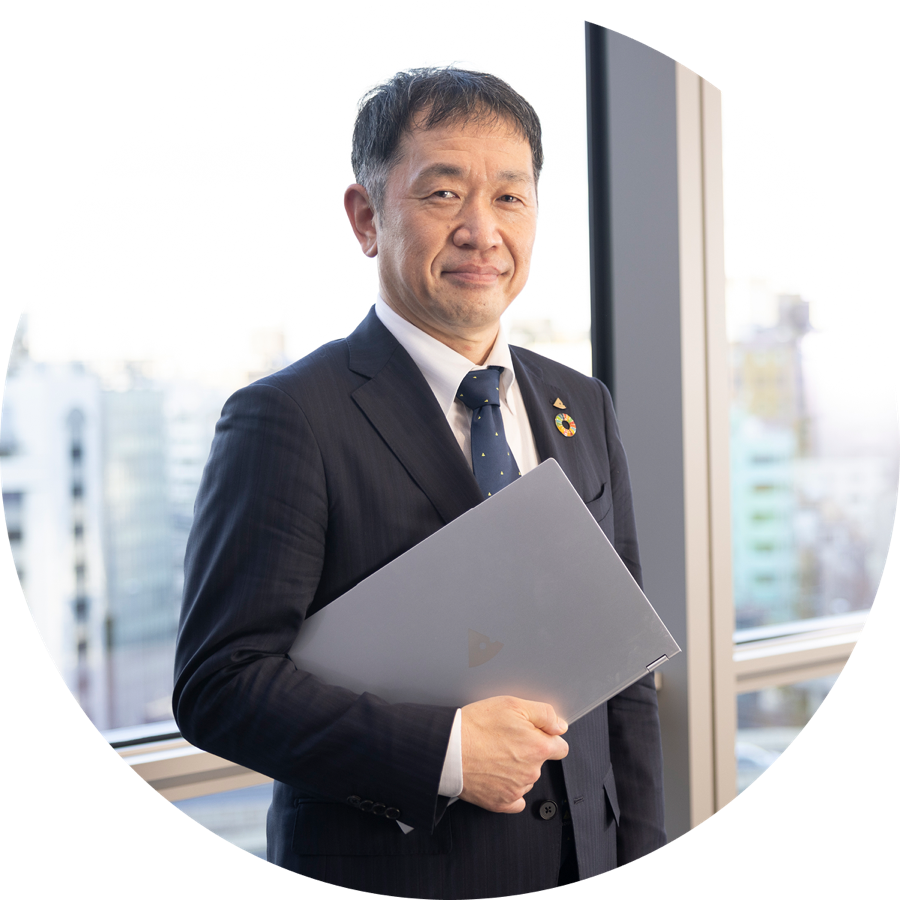 代表取締役社長 軣 秀樹