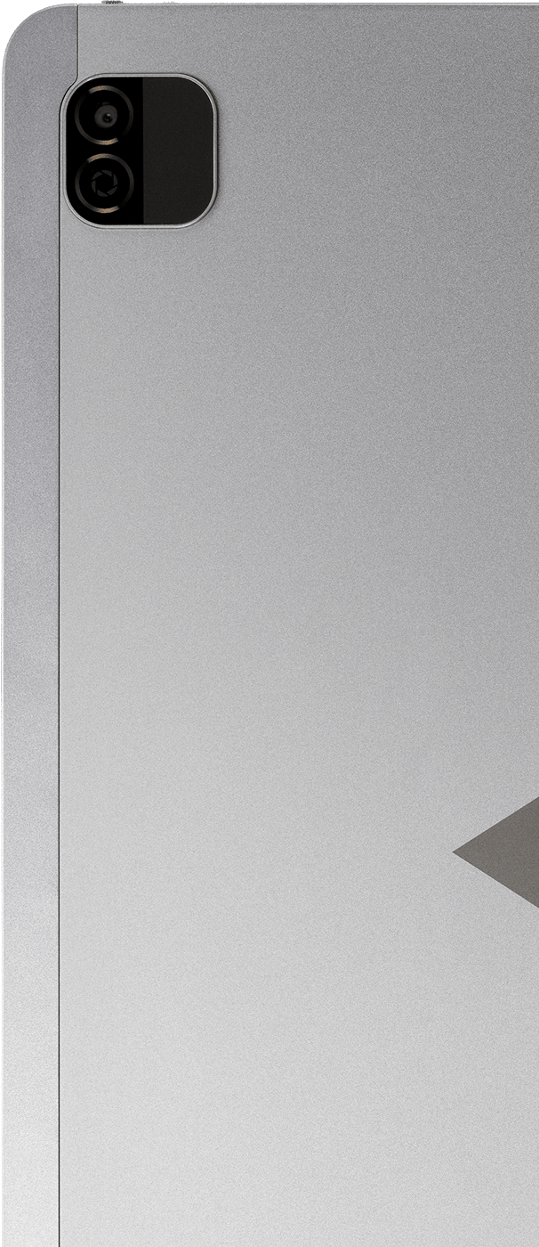 前面約500万画素、背面約1300万画素Webカメラを搭載