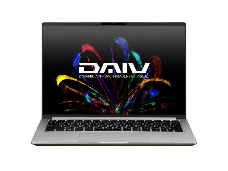 クリエイティブ用途の軽量ノートPC「DAIV Z4-I7I01SR-A」
