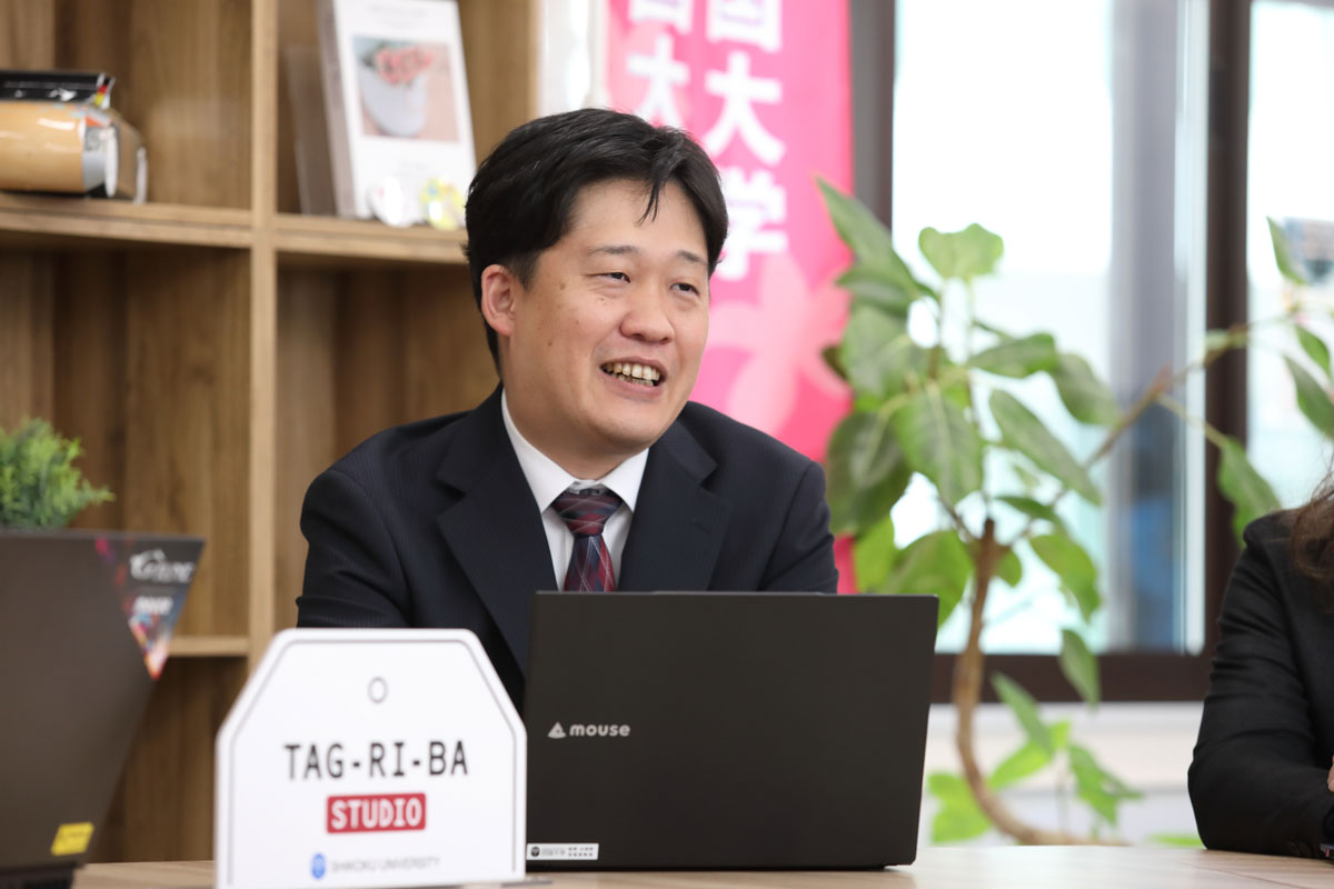 総務・企画部 情報戦略課 主任の山口浩幸さん