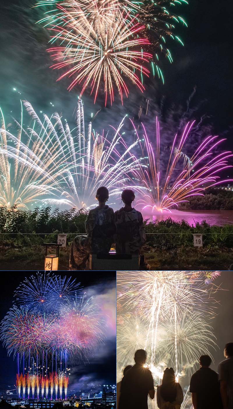 千曲川河畔納涼花火大会