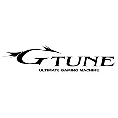 【 ゲーミングパソコンブランド“G-Tune”のロゴ 】