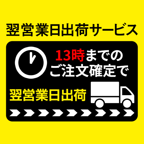 翌営業日出荷サービス