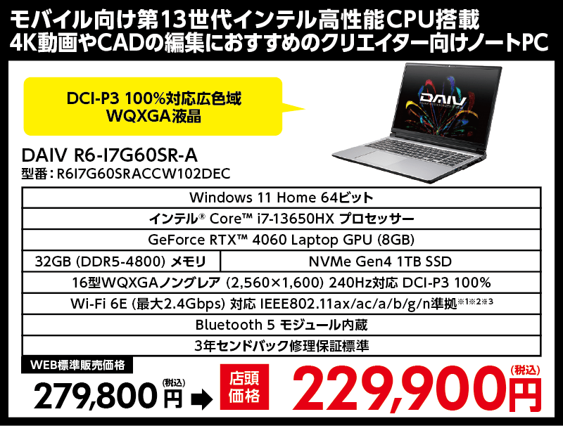 店舗セール情報