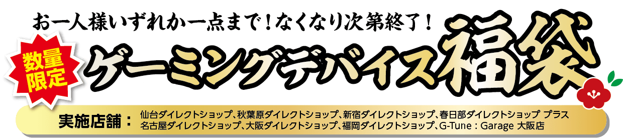 ゲーミングデバイス福袋