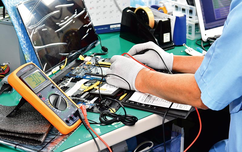 メーカーによる検査・整備