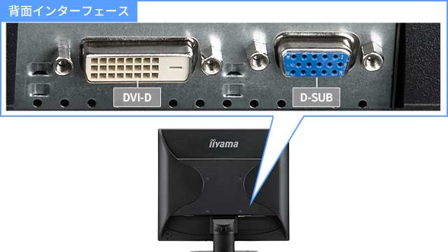 DisplayPort端子装備の3系統入力対応