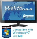 iiyama ProLite E2271HDS-B / PLE2271HDS-B1 iiyama ProLite E2271HDS-B / PLE2271HDS-B1