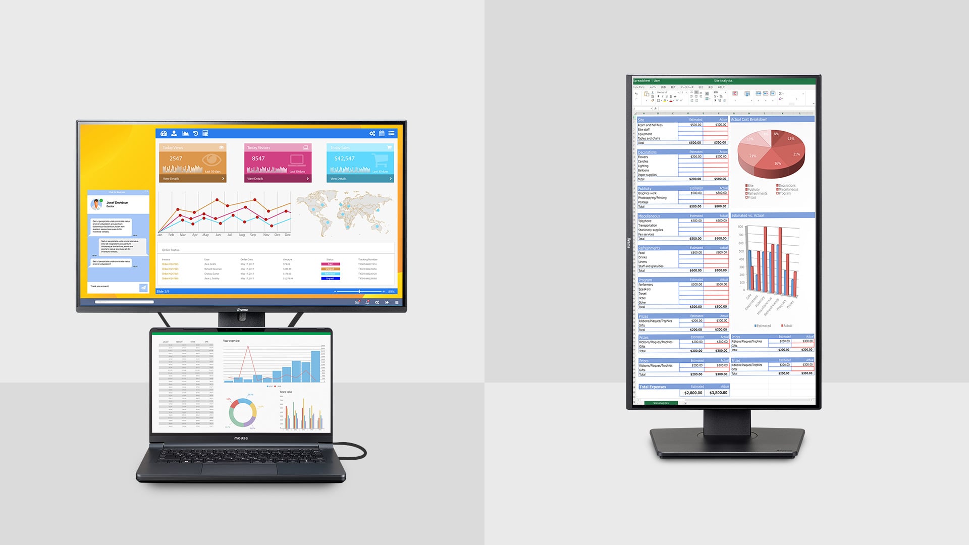 オフィスでもテレワークでも快適