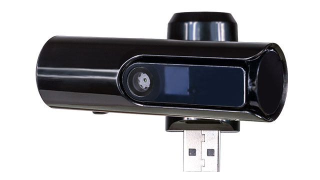 WEBカメラ標準付属、オフィスや在宅勤務でのビデオ会議に便利