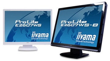 26 iiyama ProLite E2607WS-B1 Black - LCD Monitor