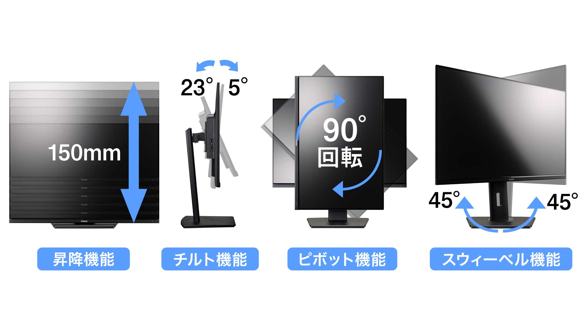 ProLite XUB2595WSU-B5│iiyama│BTOパソコン・PC通販ショップのマウス