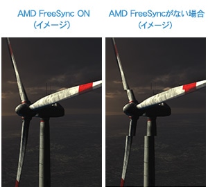 AMD FreeSync™テクノロジー搭載