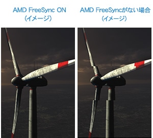 AMD FreeSync?テクノロジー搭載