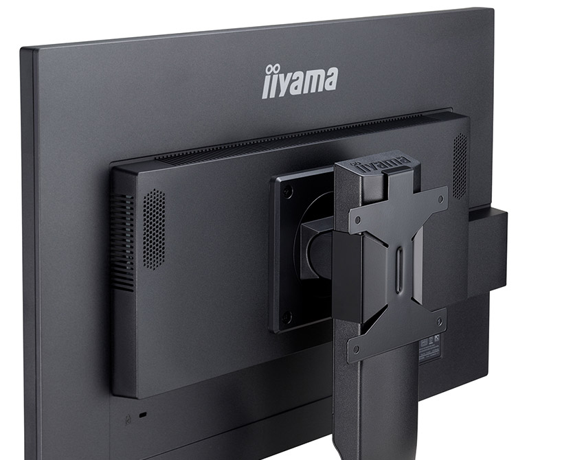 デスクトップPC（mouse CT6）、モニター（iiyama）、ブラケット一式