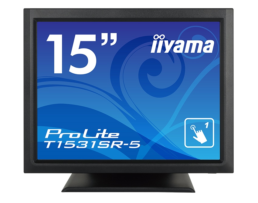イーヤマ ProLite15型タッチパネル液晶ディスプレイ ProLite T1531SR-6(1024 x  768/D-sub、HDMI、DisplayPort/ブラック/スピーカ:あり/XGA/VA/防塵防