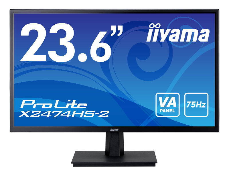 PCモニター　ディスプレイ23.6型　iiyama X2474HS