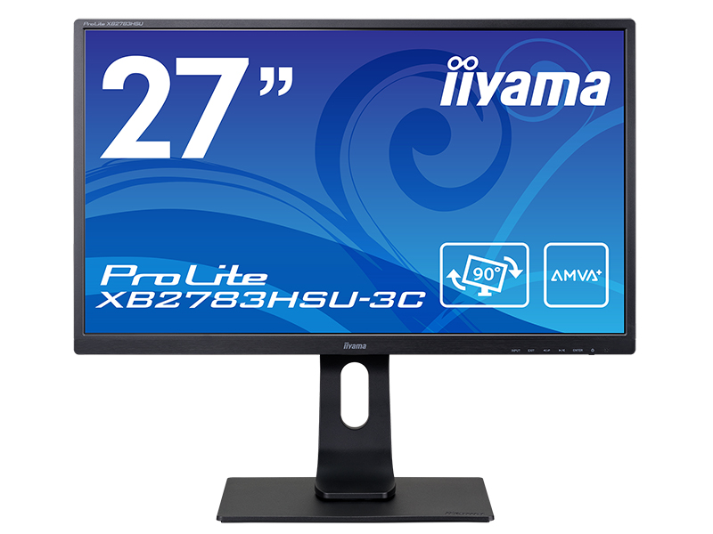 Iiyama 27インチ縦横回転PCモニター ProLite XB2780HSU