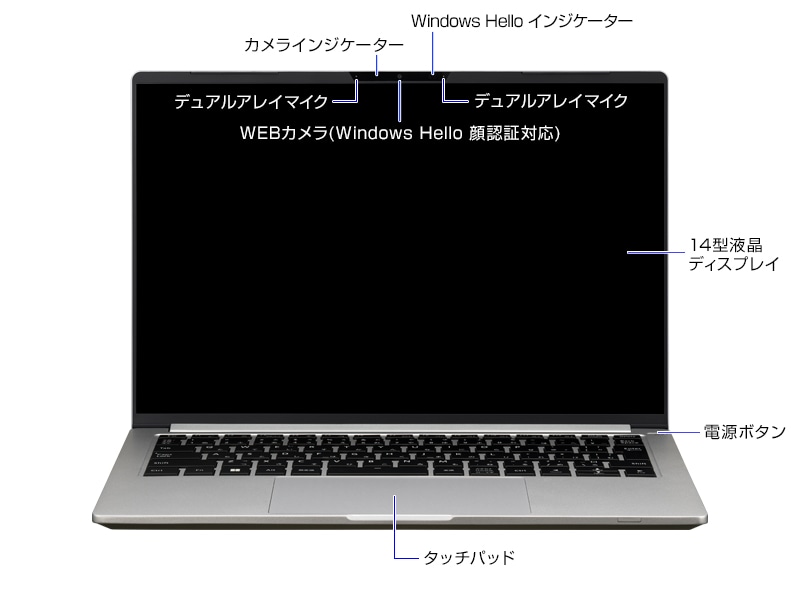 DAIV 4P Windows 11 Iris Xe グラフィックス搭載 高性能 軽量ノートパソコン│パソコン(PC)通販のマウスコンピューター【公式】