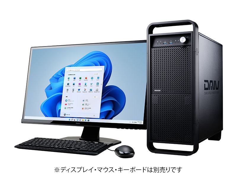 マウスコンピューター クリエイター向けPC DAIV A7