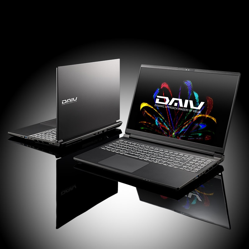 DAIV N6-I7G7TBK-C（NVIDIA Studio 認定PC）