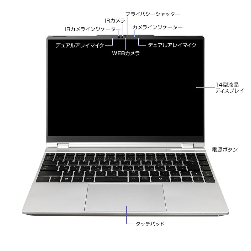 DAIV Z4-A9A01SR-B / Windows11買い替え応援モデル（Copilot+ PC）