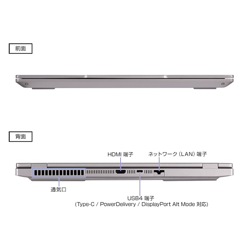 DAIV Z4-A9A01SR-B / Windows11買い替え応援モデル（Copilot+ PC）