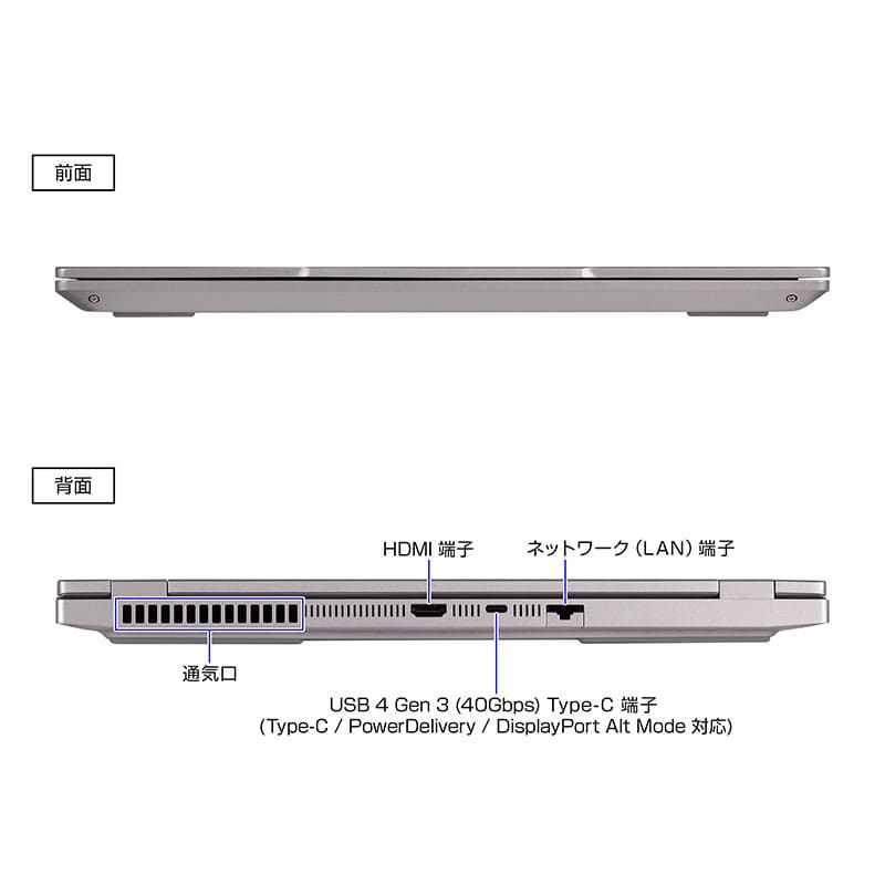 DAIV Z4-A9A01SR-B（Copilot+ PC）