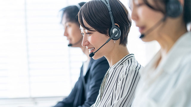 24時間365日無償電話サポート