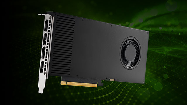 NVIDIA RTX A4000 搭載