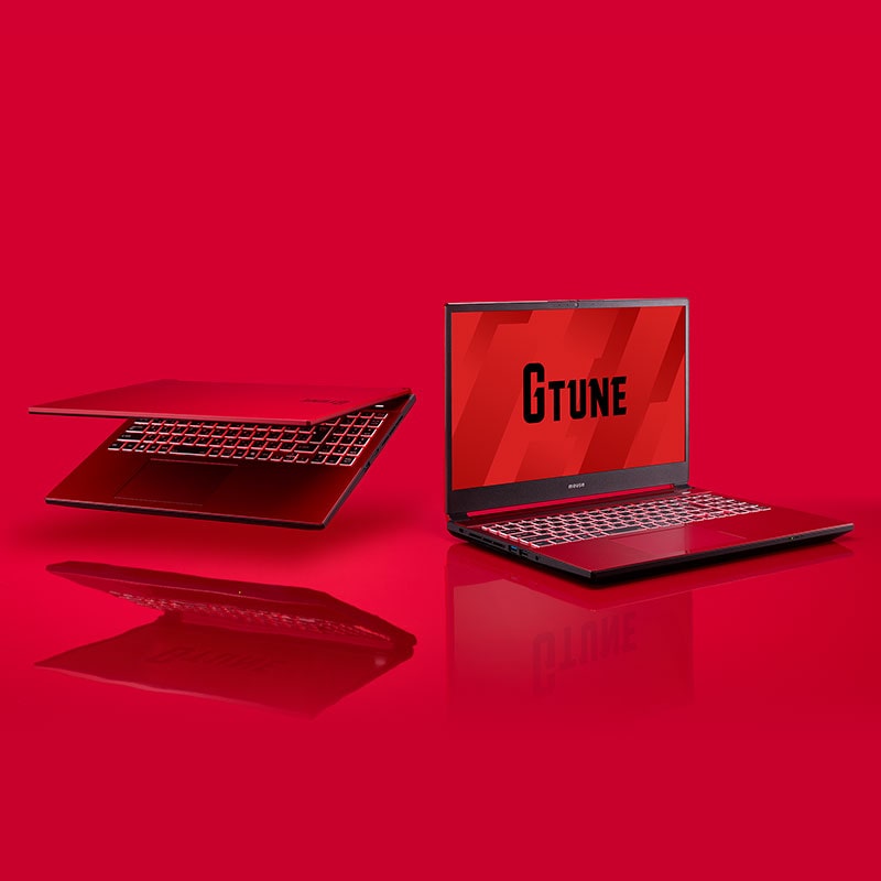 G TUNE P5-A7G60RD-D / レッド（Copilot+ PC）