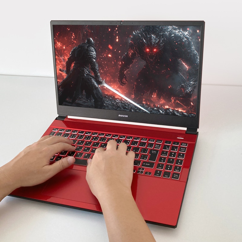 G TUNE P5-A7G60RD-D / レッド（Copilot+ PC）