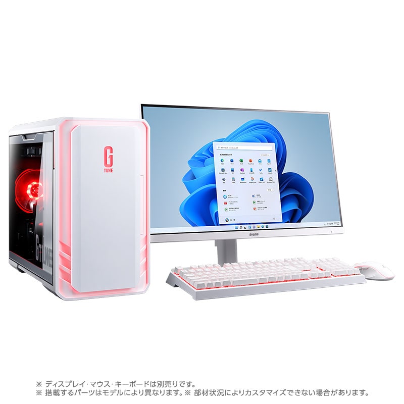 G TUNE DG-A5G6T（ホワイト）│パソコン通販のマウス