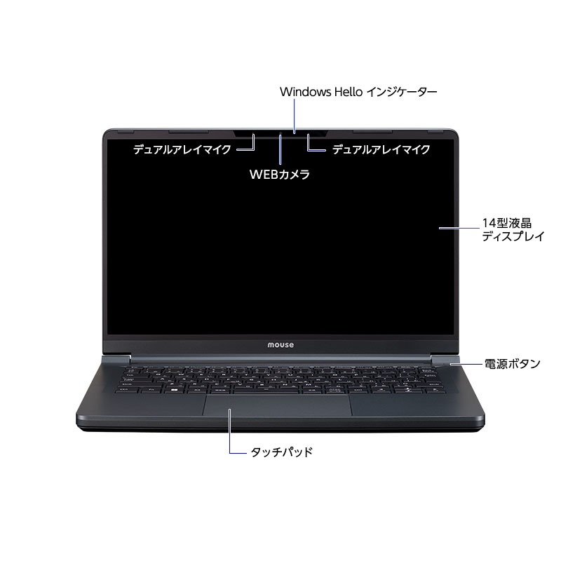 値下げ　ノートpc mouse B4-i5