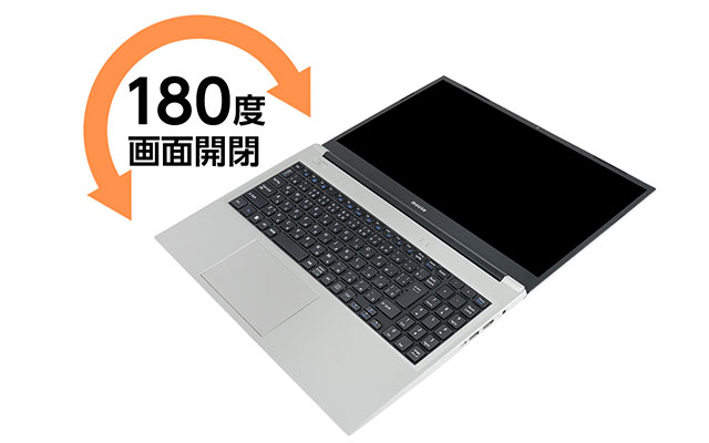 180度 画面開閉