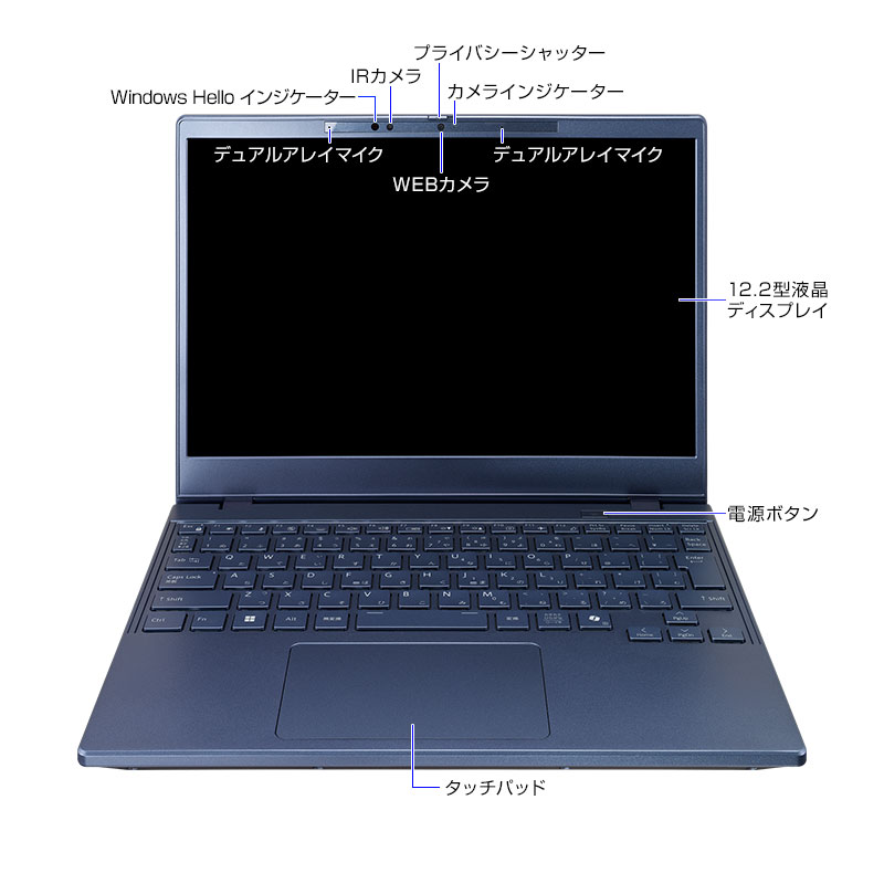 mouse X2-A5A01CB-A / コスモブルー（Copilot+ PC）