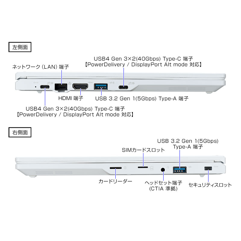 mouse X2-A5A01PW-A / パールホワイト（Copilot+ PC）