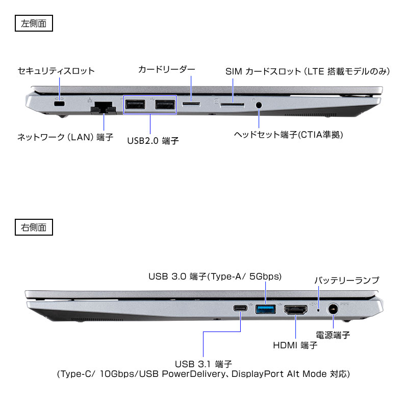 mouse B5-A5A01IS-B│パソコン(PC)通販のマウスコンピューター【公式】