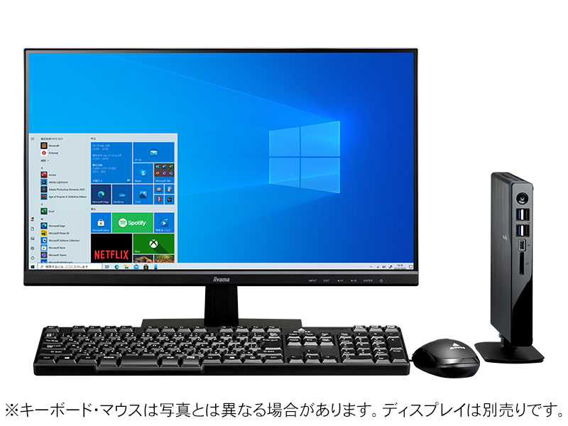 値下げ　MousePro M600C デスクトップPC スリムタイプ MousePro-M600C-10TH│デスクトップパソコンの通販ショップ