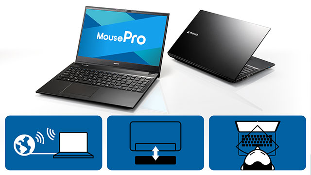 MouseProスタンダードノートパソコン