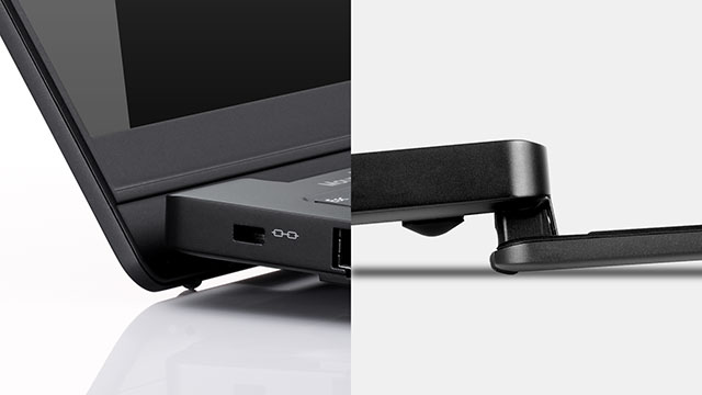 ビジネスシーンを考慮した機構設計を採用