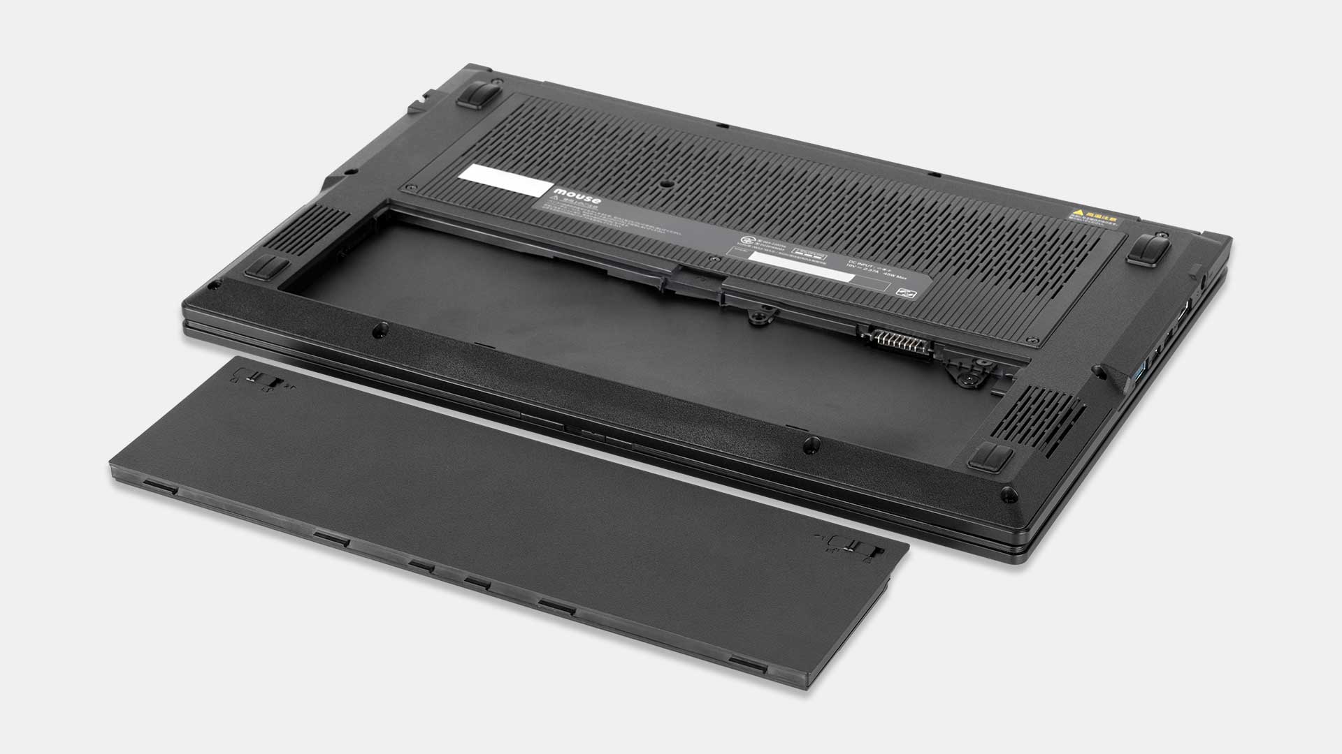 バッテリー動作を設定可能&脱着に対応しメンテナンス性が向上