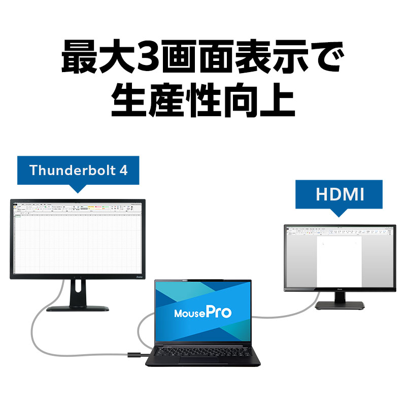 MousePro G4-I7U01BK-F / MousePro 15周年モデル（Copilot+ PC）